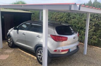 Carport 6x3m