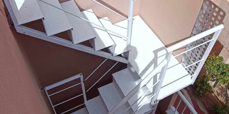 External Staircase to Roof Terrace