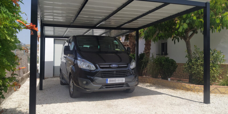 Carport 7x4m