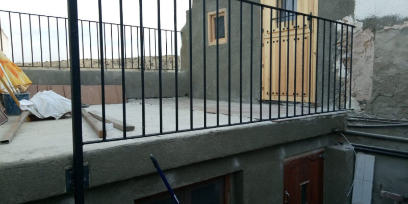 railings and staircase