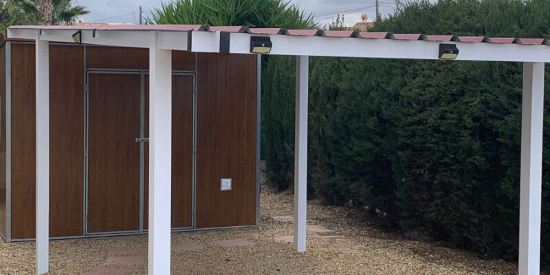 Steel Carport and Insulated Storage Building Installation