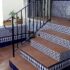 External Staircase and balustrade to roof terrace