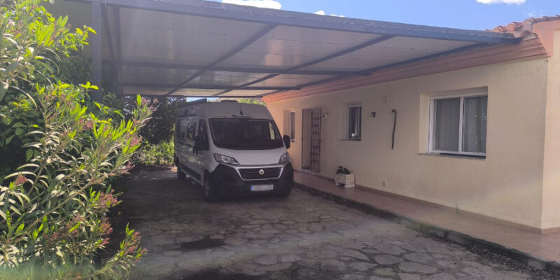 Carport for Campervan