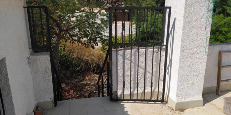Railings, Gate and Handrails to roof terrace
